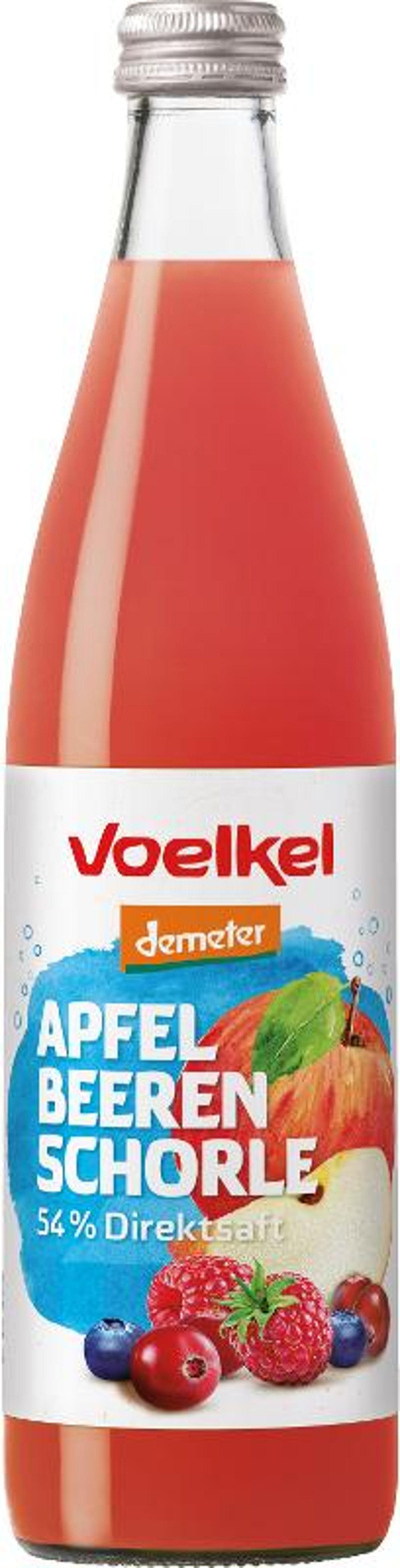 Produktfoto zu Apfel Beeren Schorle, 10x,5 l