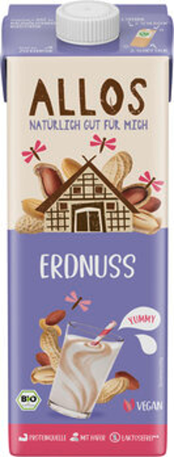 Produktfoto zu Erdnuss Drink, 1 l - 10% reduziert, da MHD 18.10.2026
