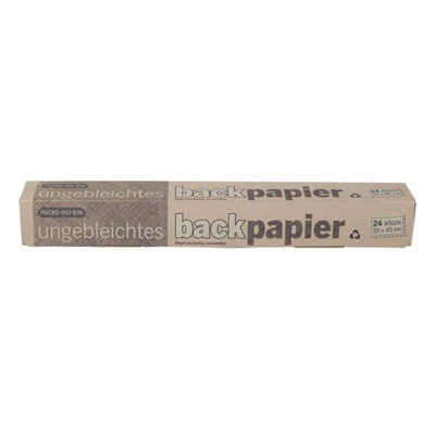 Produktfoto zu Backpapier, 24 Zuschnitte