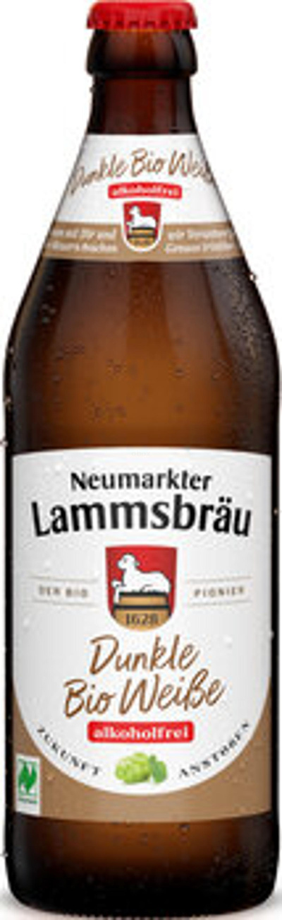 Produktfoto zu Bier Dunkle Weiße alkoholfrei, 0,5 l