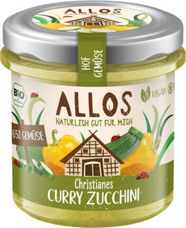 Produktfoto zu Hofgemüse Curry-Zucchini, 135 g