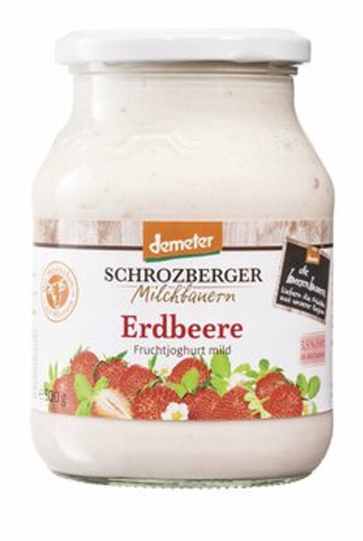 Produktfoto zu Joghurt Erdbeere 3,5 %, 500 g - 10% Hoffestrabatt