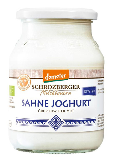 Produktfoto zu Sahnejoghurt griechische Art, 500 g