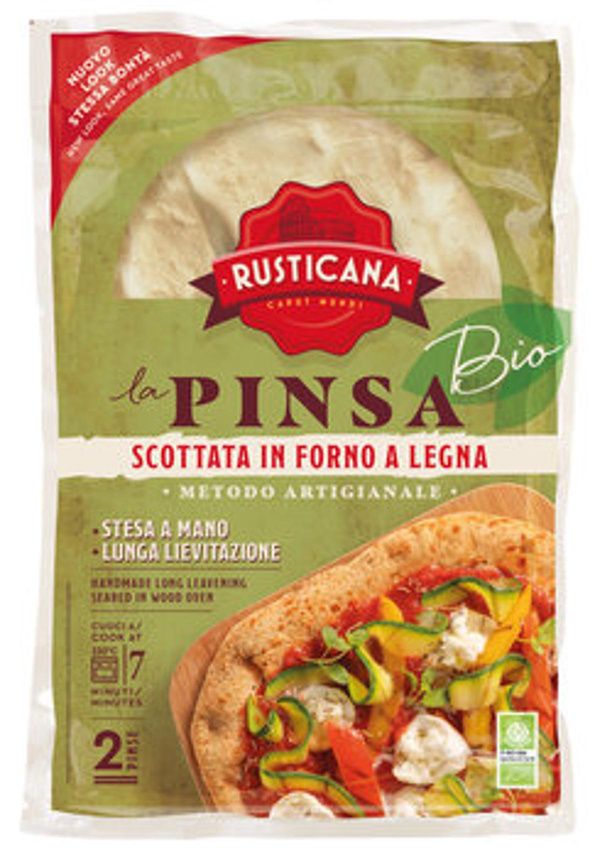 Produktfoto zu Pinsa Teig La Rusticana, 500 g (2 x 250 g)