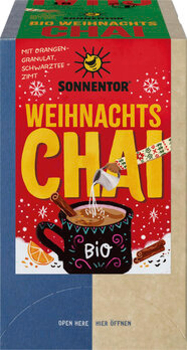 Produktfoto zu Weihnachts Chai Tee, 18 TB