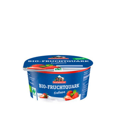 Produktfoto zu Fruchtquark - Mix: 2x Erdbeere, 2x Heidelbeere