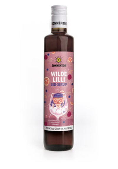 Produktfoto zu Wilde Lilli Sirup, 500 ml