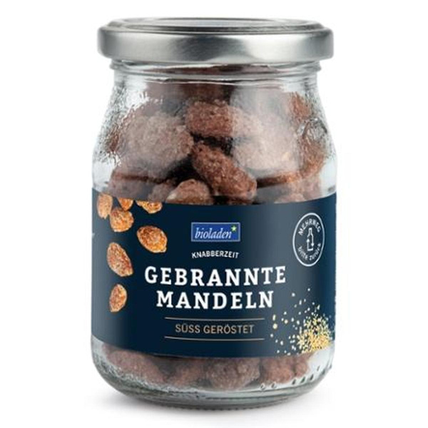 Produktfoto zu gebrannte Mandeln süß geröstet, 130 g
