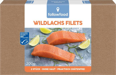 Produktfoto zu TK-Wildlachs Filets, 200 g