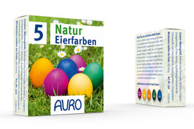Produktfoto zu Ostereierfarbe - 5 Naturfarben