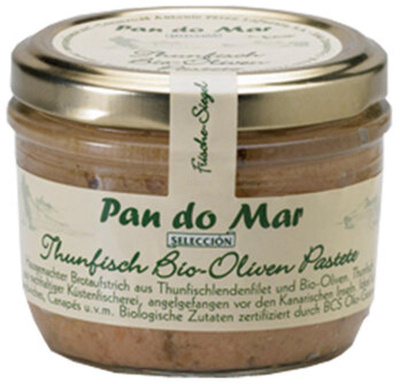 Produktfoto zu Fischpastete Thunfisch-Olive, 125 g