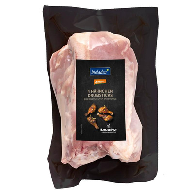 Produktfoto zu Hähnchen-Drumsticks, 4 Stück, ca. 0,4 kg