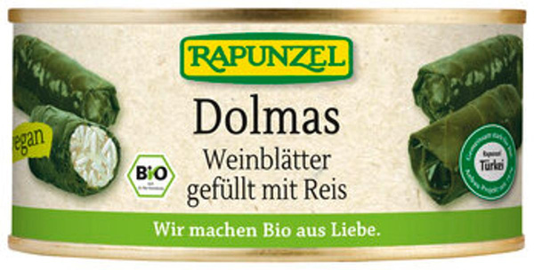Produktfoto zu Dolmas Weinblätter gefüllt mit Reis, 280 g