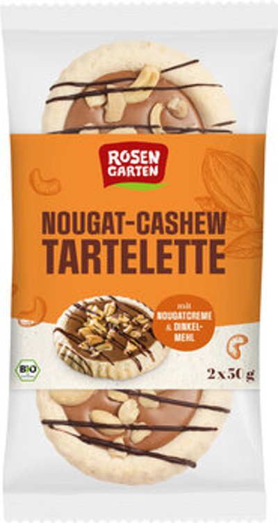 Produktfoto zu Nougat-Cashew Tartelette, 180 g
