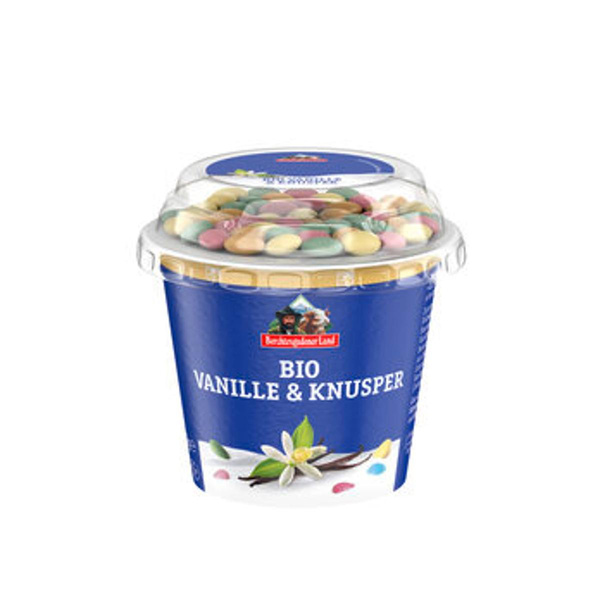 Produktfoto zu Alpenzwerg Vanille & Knusper Joghurt, 137 g