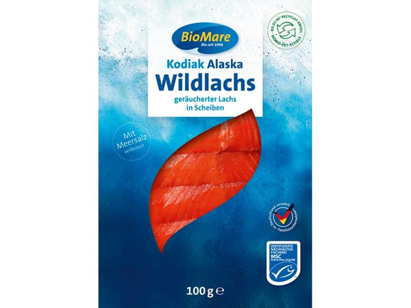 Produktfoto zu Kodiak Alaska Wildlachs, 100 g