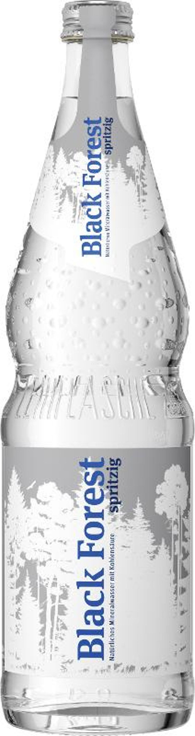 Produktfoto zu Black Forest spritzig, 12x0,7 l