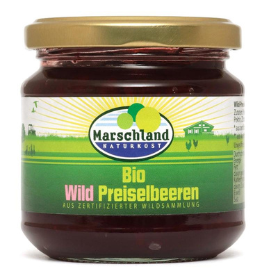 Produktfoto zu Wildpreiselbeeren, 220 g