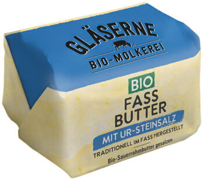 Produktfoto zu Fassbutter Sauerrahm gesalzen, 250 g