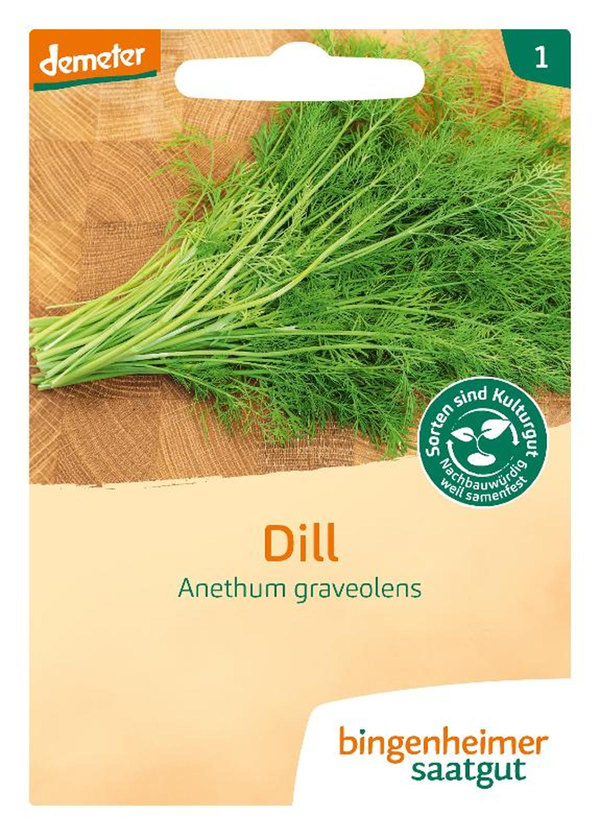 Produktfoto zu Saatgut Dill Saatscheiben