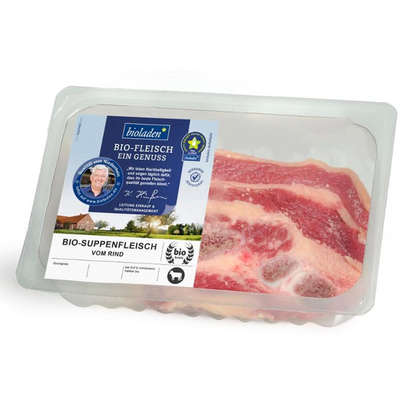 Produktfoto zu Suppenfleisch vom Rind, ca. 0,3 kg