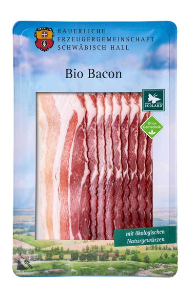 Produktfoto zu Bacon geschnitten, 80 g