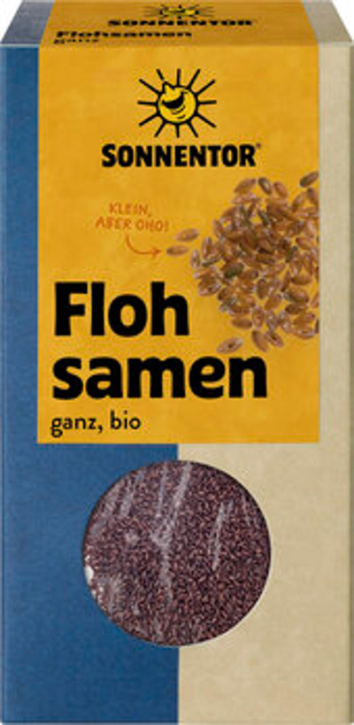 Produktfoto zu Flohsamen ganz Tüte, 90 g