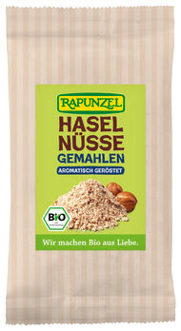Produktfoto zu Haselnüsse geröstet & gemahlen, 125 g