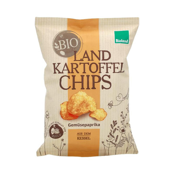 Produktfoto zu Kartoffelchips Gemüsepaprika, 125 g