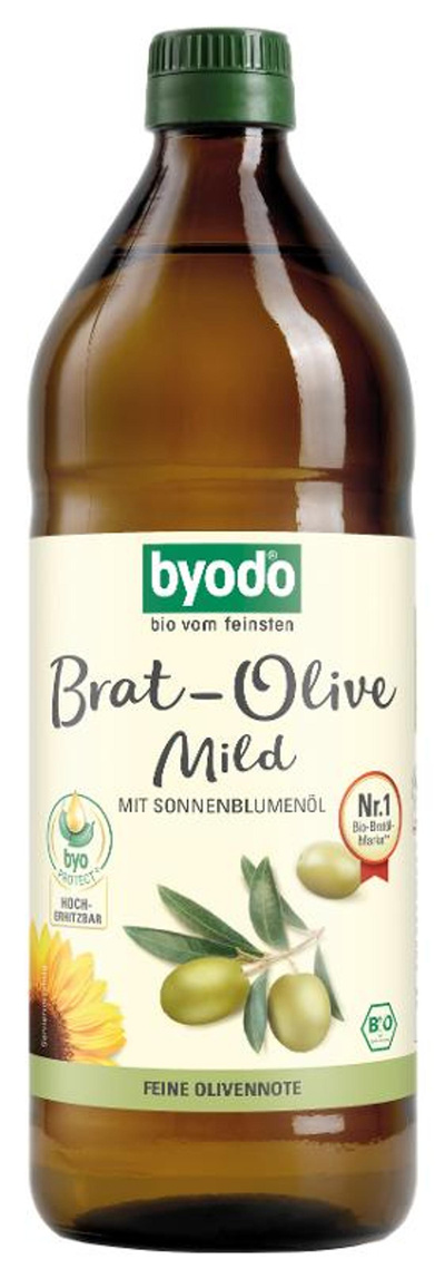 Produktfoto zu Brat-Öl Olive mild, 0,75 l