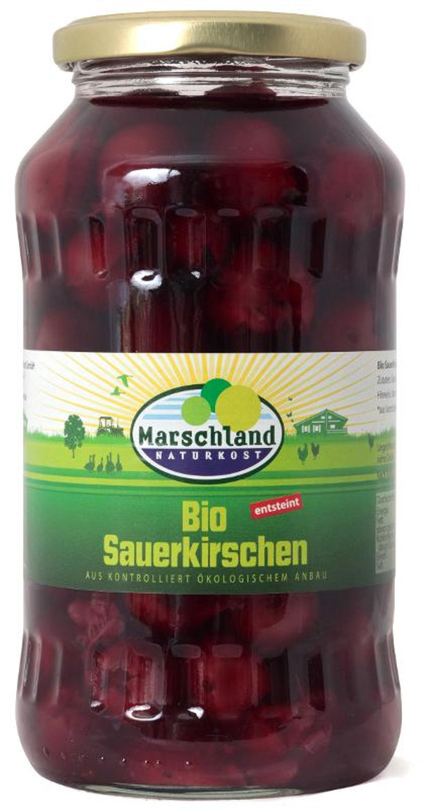 Produktfoto zu Sauerkirschen entsteint, 680 g