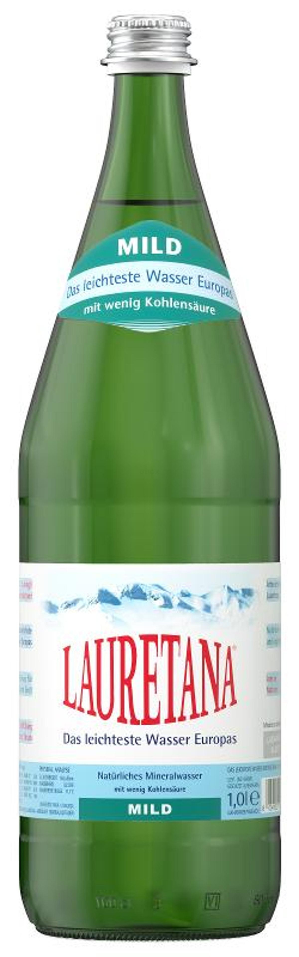 Produktfoto zu Lauretana mild, 6x1 l