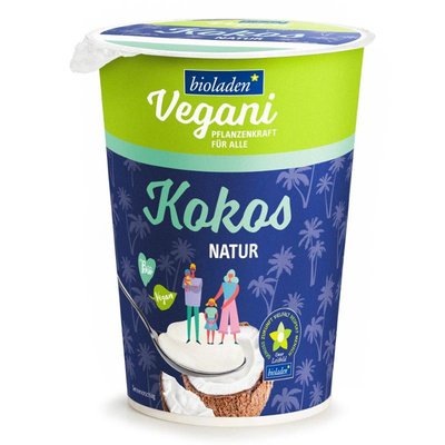 Produktfoto zu Kokos Joghurt Vegani Natur, 400 g