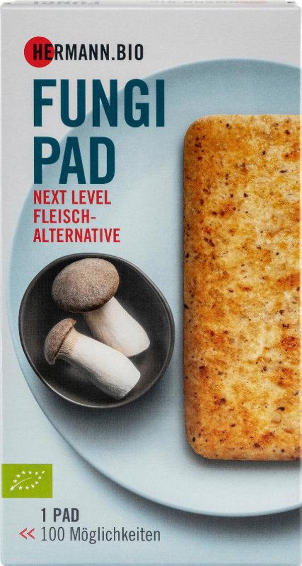 Produktfoto zu Kräuterseitling Fungi Pad Natur, 150g