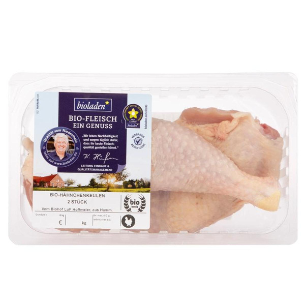 Produktfoto zu Hähnchenkeulen, 2 Stück, ca. 0,55 kg
