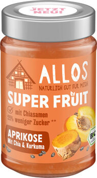 Produktfoto zu Super Fruit Fruchtaufstrich Aprikose, 200 g