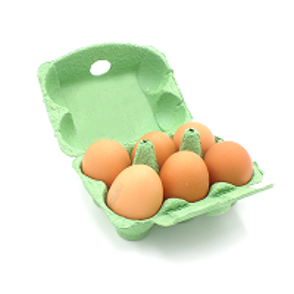 Produktfoto zu Eier 6er - Eggerhof