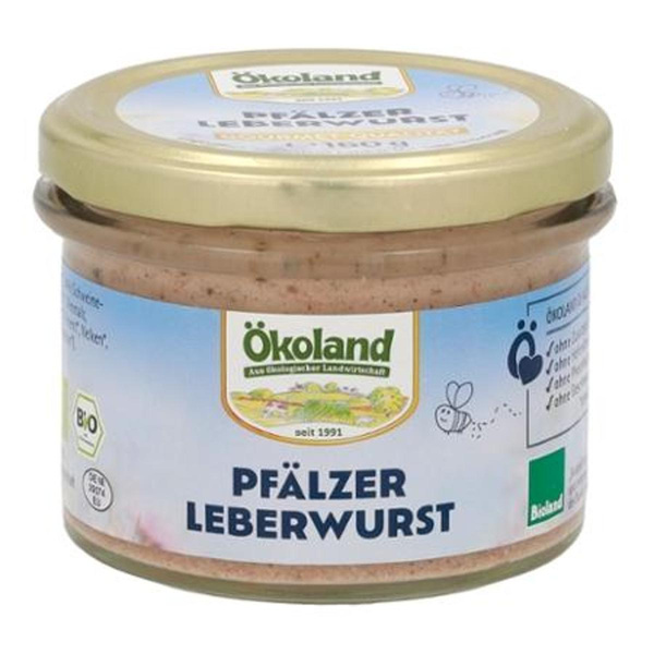 Produktfoto zu Pfälzer Leberwurst Gourmet-Qualität, 160 g