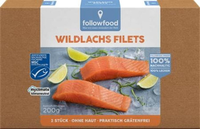 Produktfoto zu TK-Wildlachs Filets, 200 g