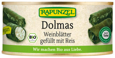 Produktfoto zu Dolmas Weinblätter gefüllt mit Reis, 280 g