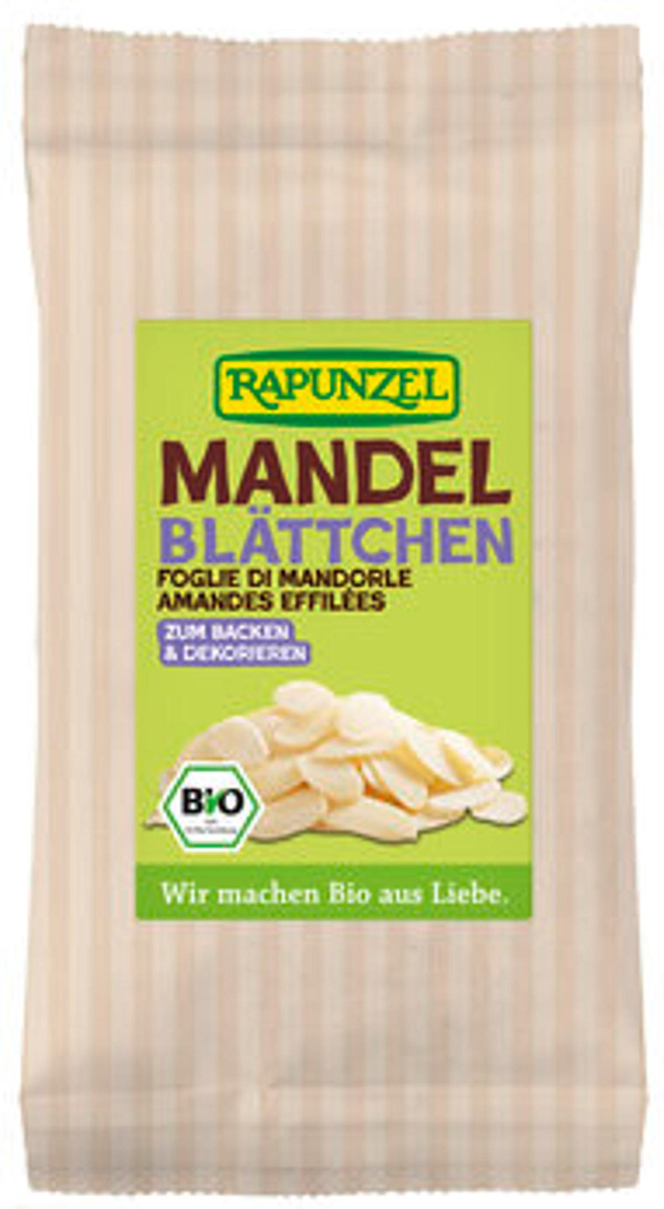 Produktfoto zu Mandel-Blättchen, 100 g