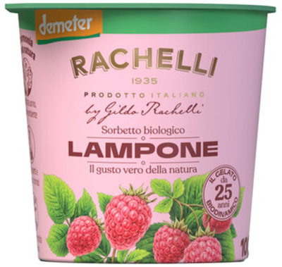 Produktfoto zu Eisbecher Himbeersorbet, 125 ml