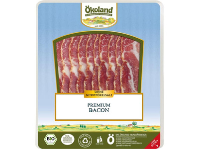 Produktfoto zu Premium Bacon geschnitten, 80 g