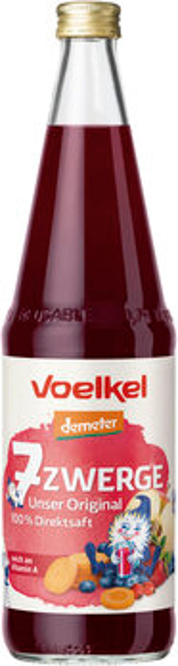 Produktfoto zu 7-Zwerge Kindersaft, 6x0,7 l