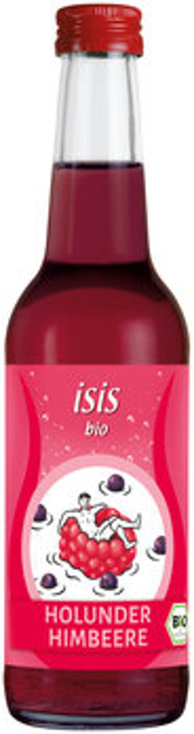 Produktfoto zu isis Holunder-Himbeere, 0,33 l