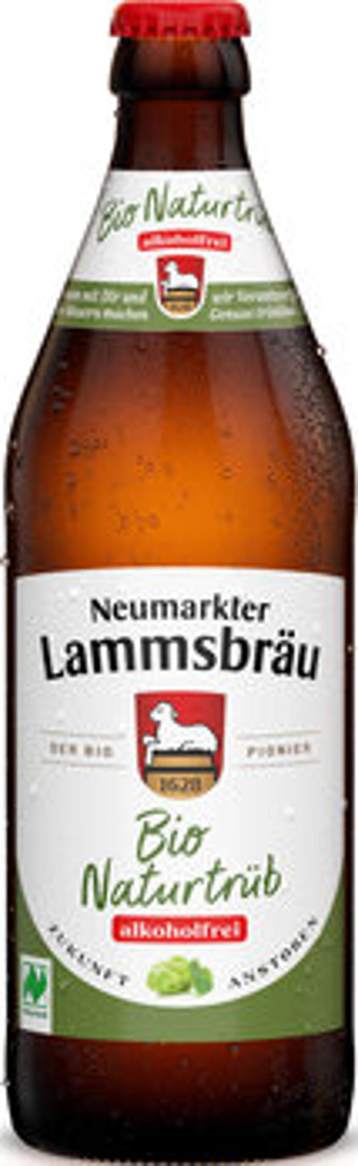 Produktfoto zu Bier Naturtrüb alkoholfrei, 0,5 l - 10% reduziert, da MHD 10.2026