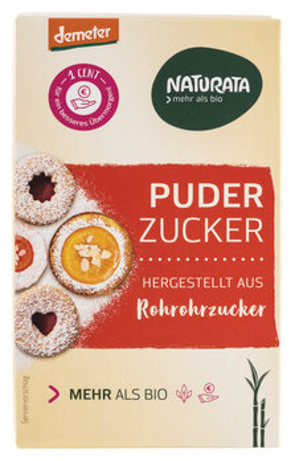Produktfoto zu Puderzucker aus Roh-Rohrzucker, 125 g