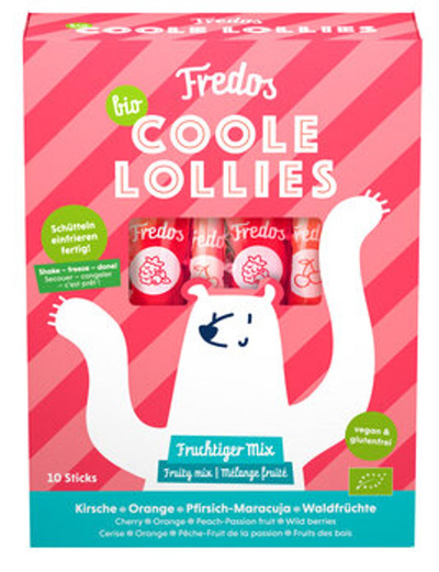 Produktfoto zu Wassereis Coole Lollies Fruchtiger Mix, 300 ml