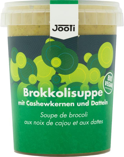 Produktfoto zu Brokkoli-Cashew-Dattel-Suppe, 450 ml