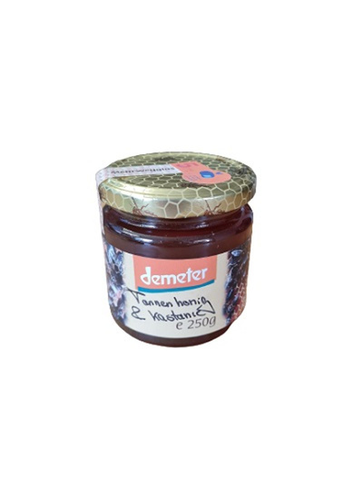Produktfoto zu Tannenhonig & Kastanie, 250 g